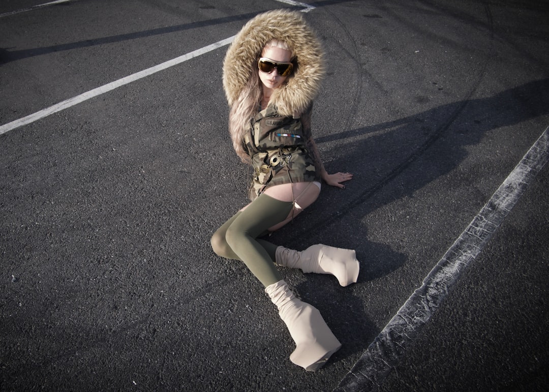 Photo fur vest